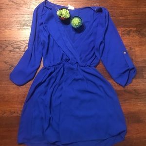 Cobalt blue dress